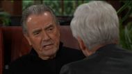 Victor Newman (Eric Braeden) thinks of Michael (Christian LeBlanc) like a son on The Young and the Restless | Image; CBS
