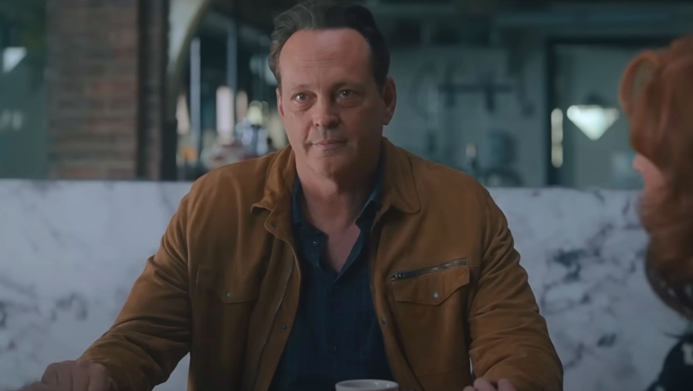 Nonnas stars Vince Vaughn as Joe Scaravella (Image via YouTube/Netflix)