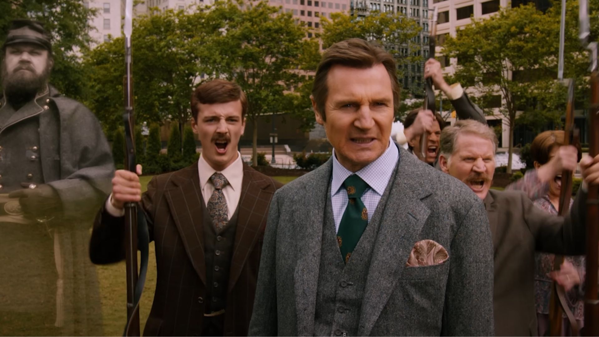 The History Network team in Anchorman 2