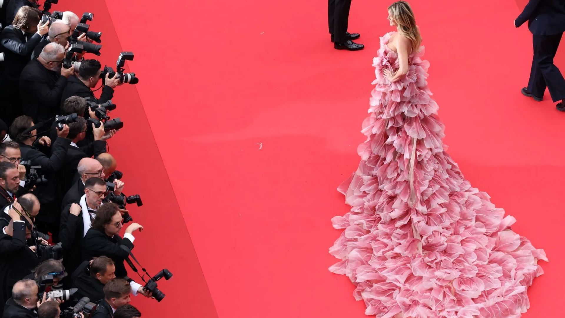 Heidi Klum at the Cannes Film Festival 2025 (Getty via Soap Central CMS - Resized on Canva)