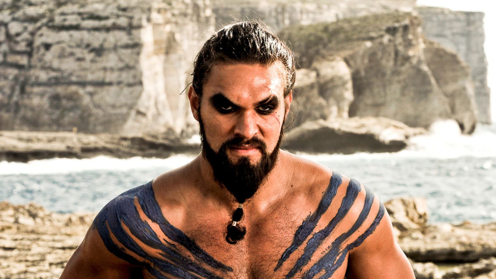 Jason Momoa plays Khal Drogo in Game of Thrones | Image via HBO