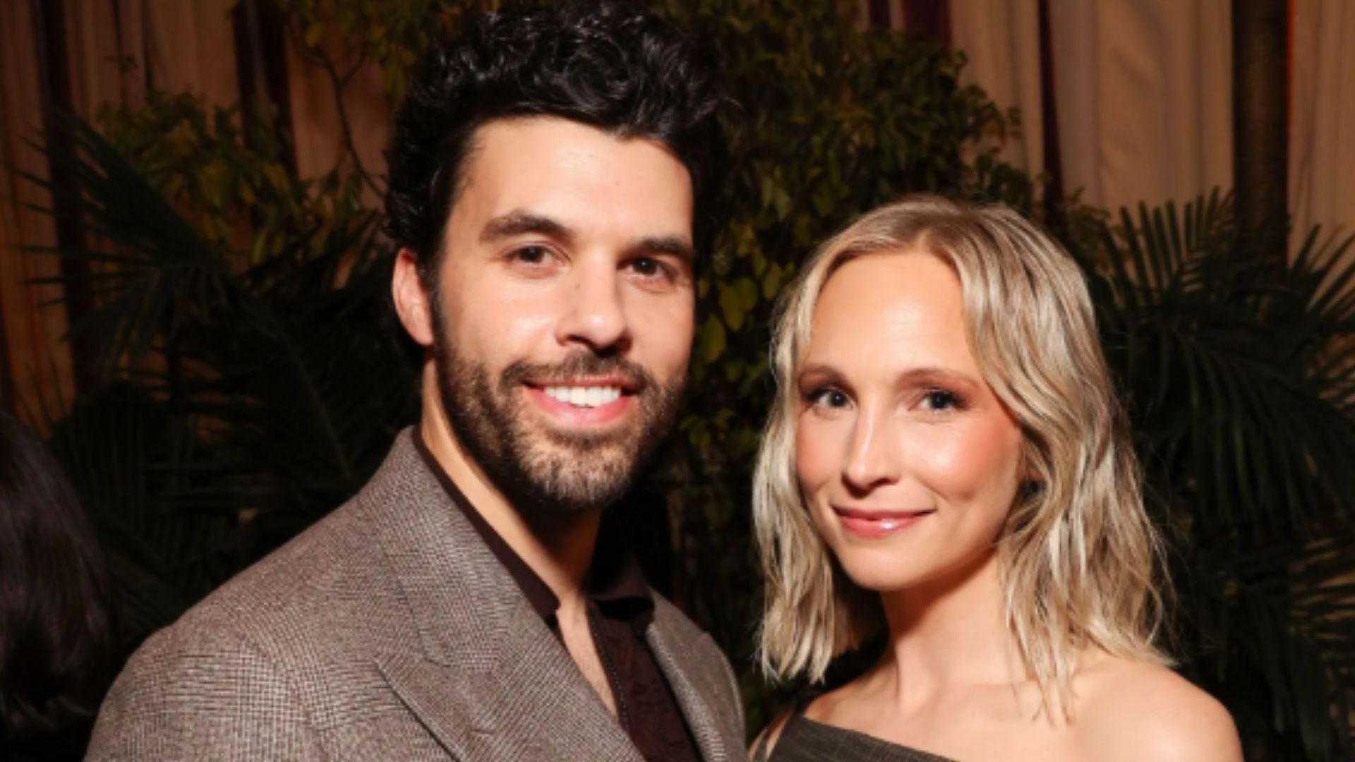 Steven Krueger and Candice King (Image via Getty)