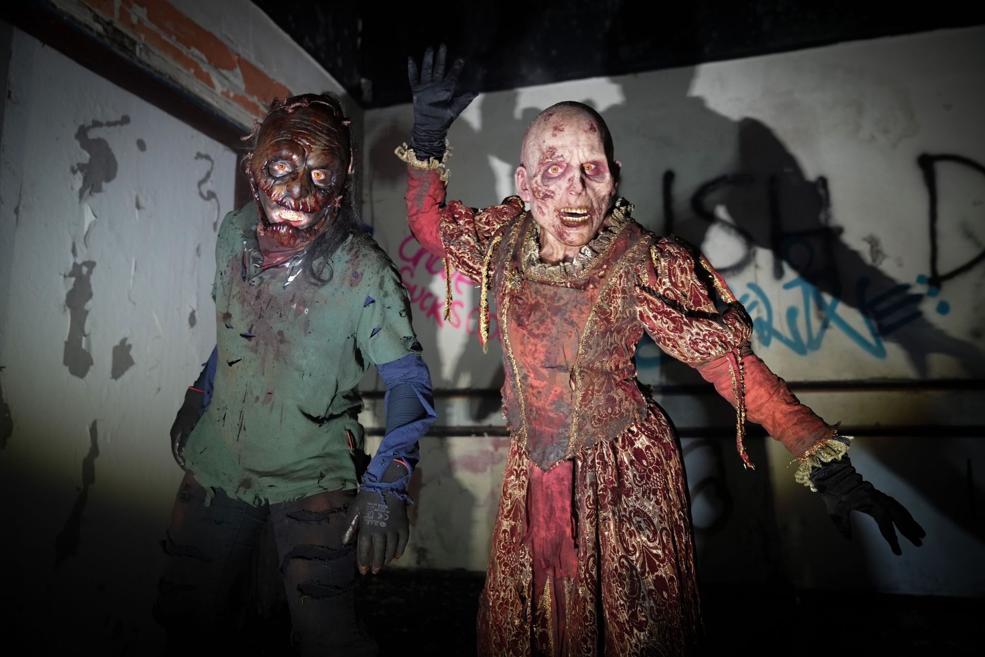 Immersive Zombie Experience Launches At Former Theme Park - Source: Getty