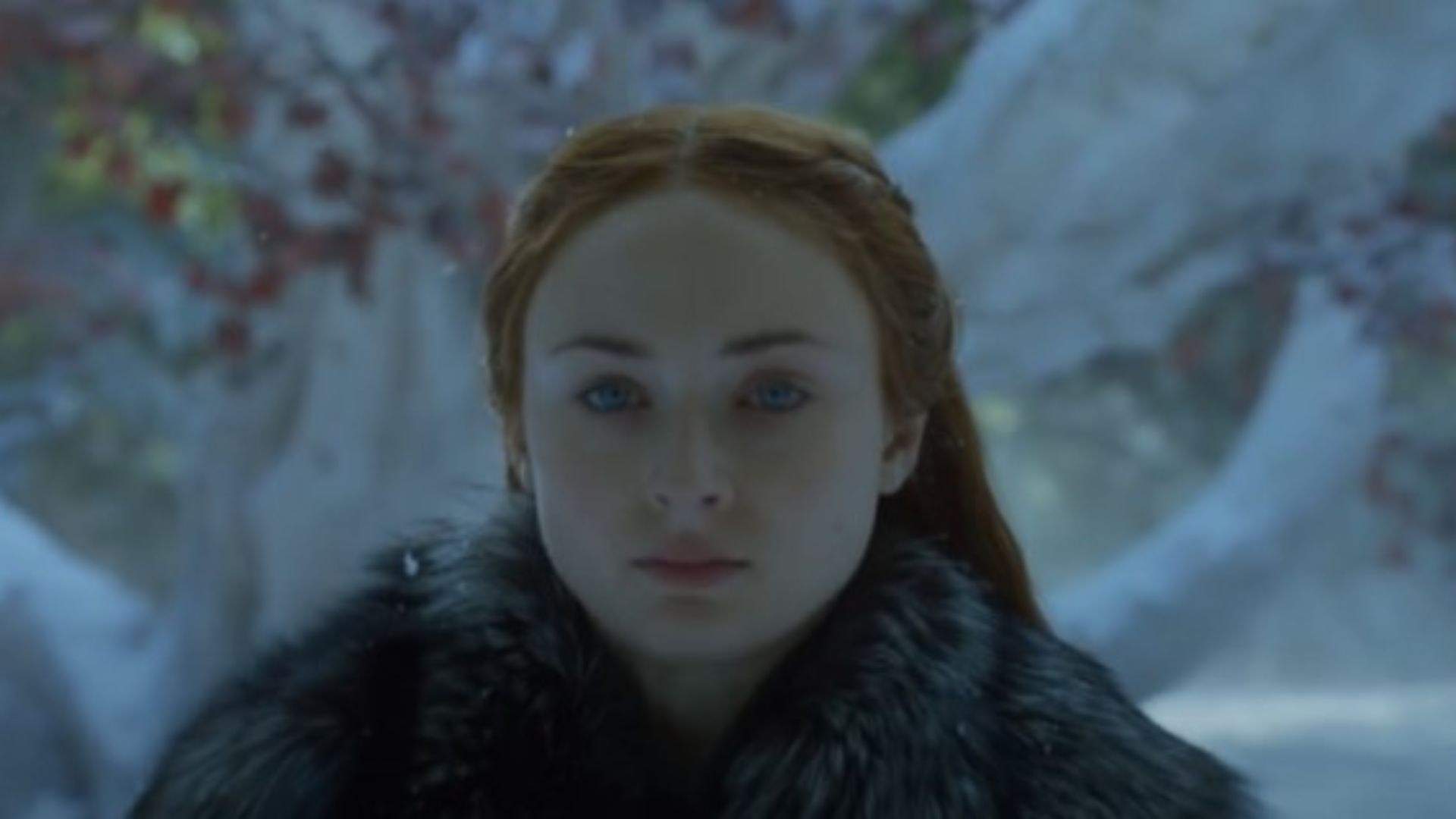 Sophie Turner as Sansa Stark in Game of Thrones | Image source: GameofThrones on YouTube