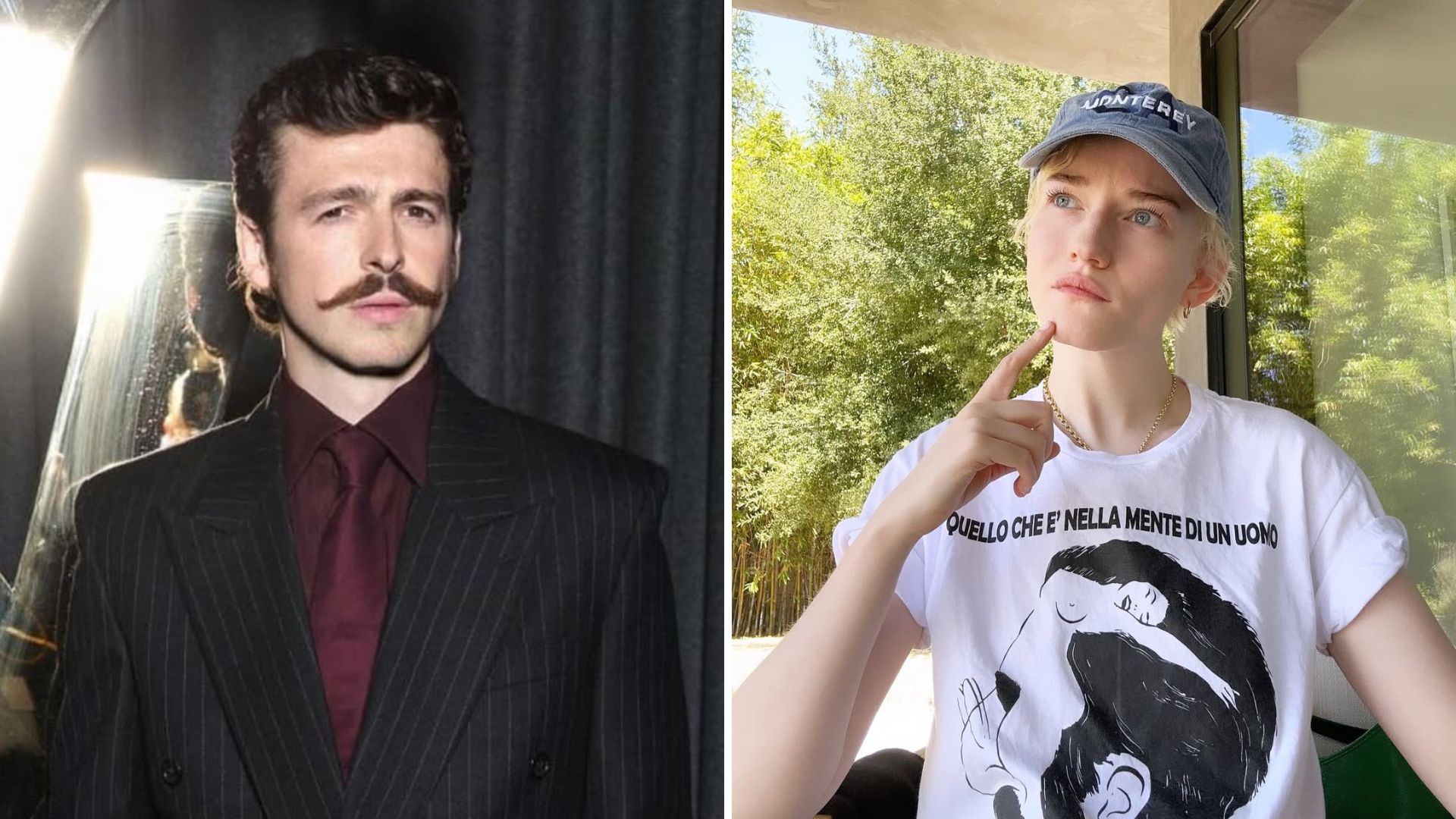 Anthony Boyle and Julia Garner will star on The Altruists on Netflix (image via Instagram/@juliagarnerofficial, @anthonyboyle)