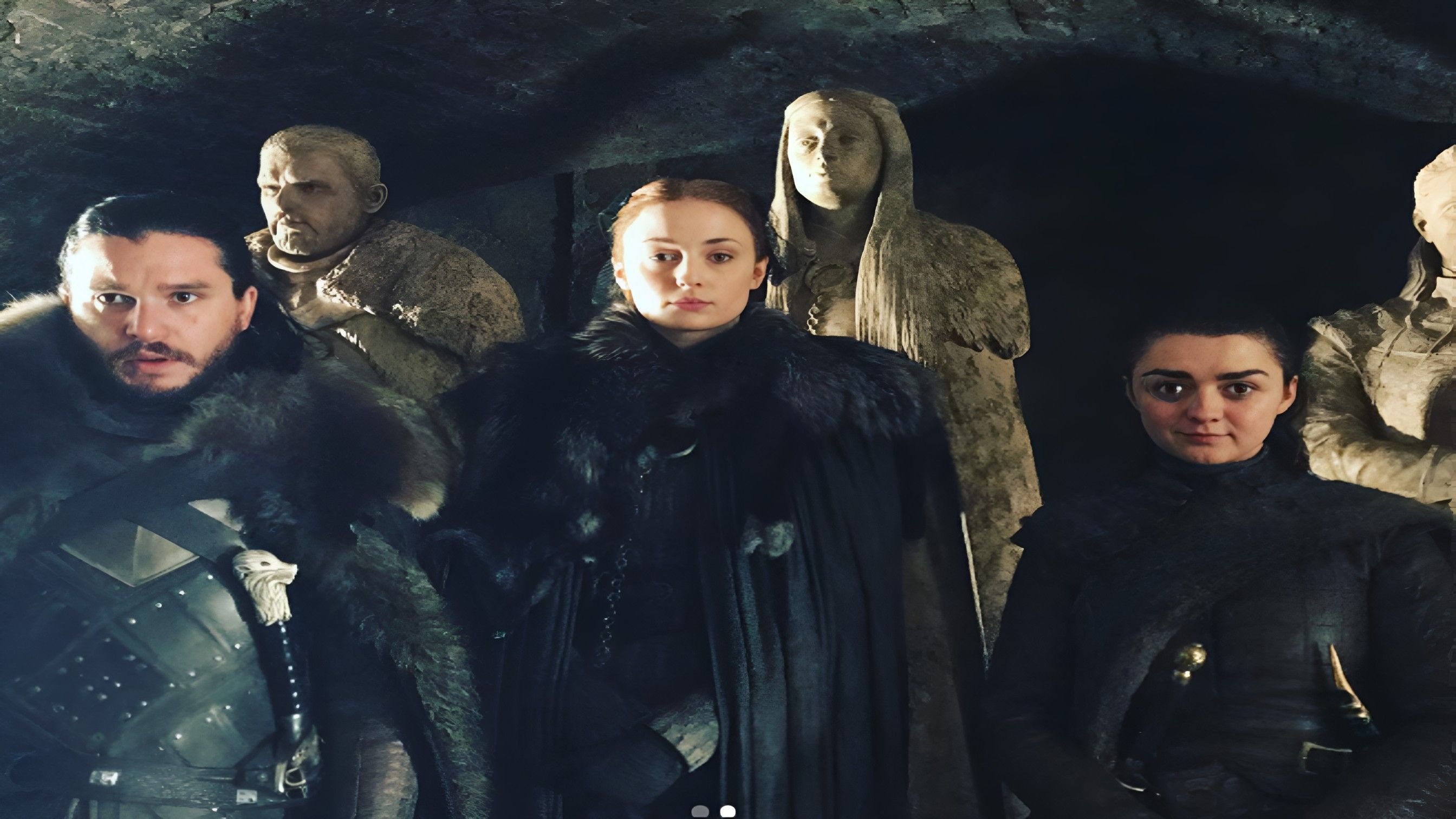 Game of Thrones Starcast ( Image via Instagram / @sophiet )