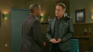 On Beyond the Gates, Joey threatens Doug one more time before bidding him adieu. | Image: CBS