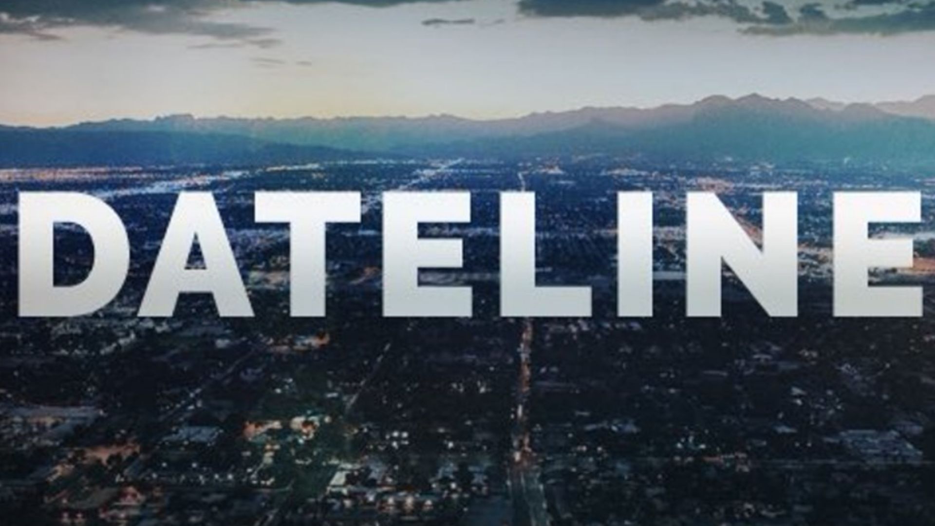 Dateline.  Image Via. X /  @DatelineNBC 