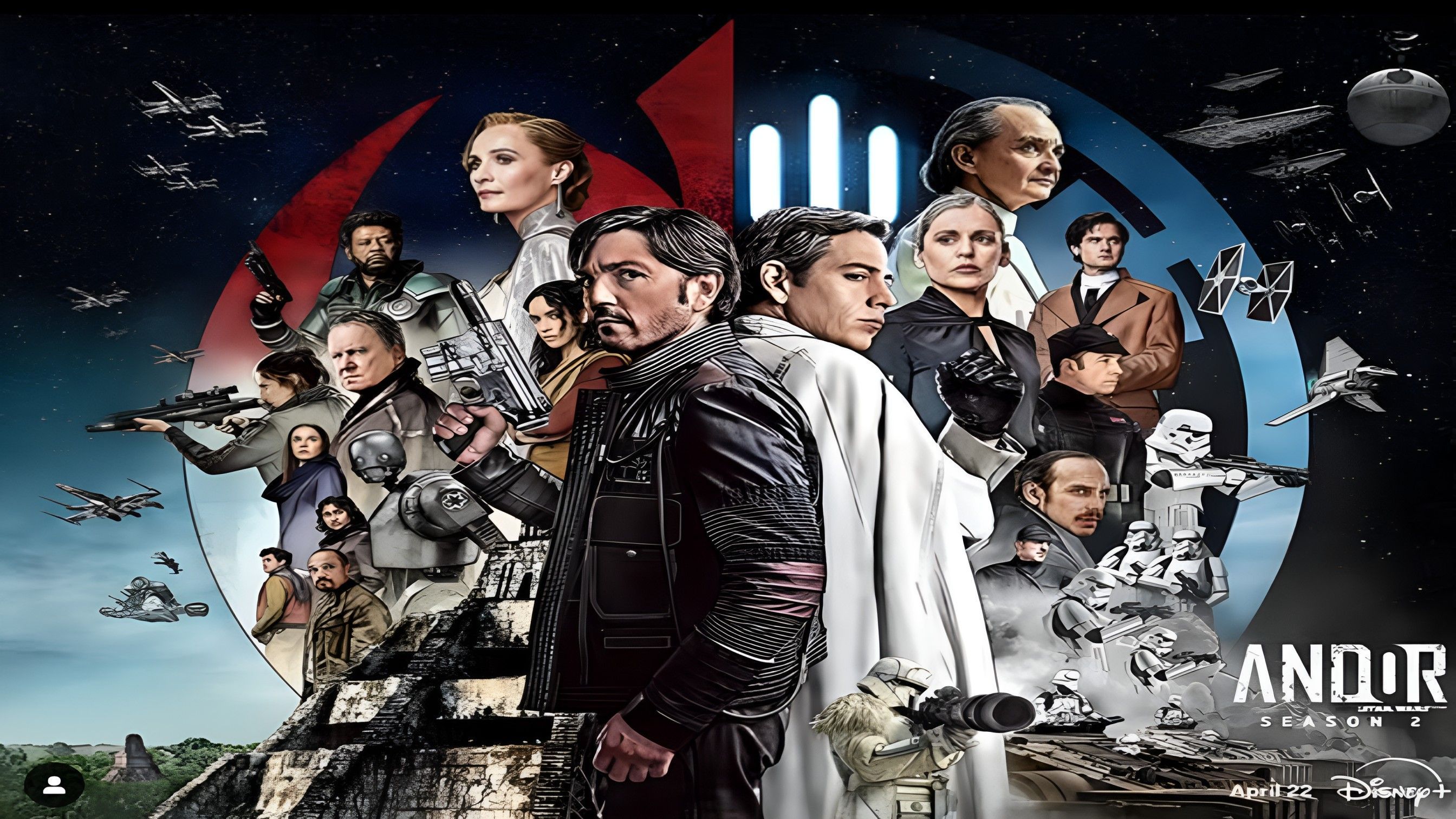Andor returns for its final season.( Image via Instagram / @starwars )