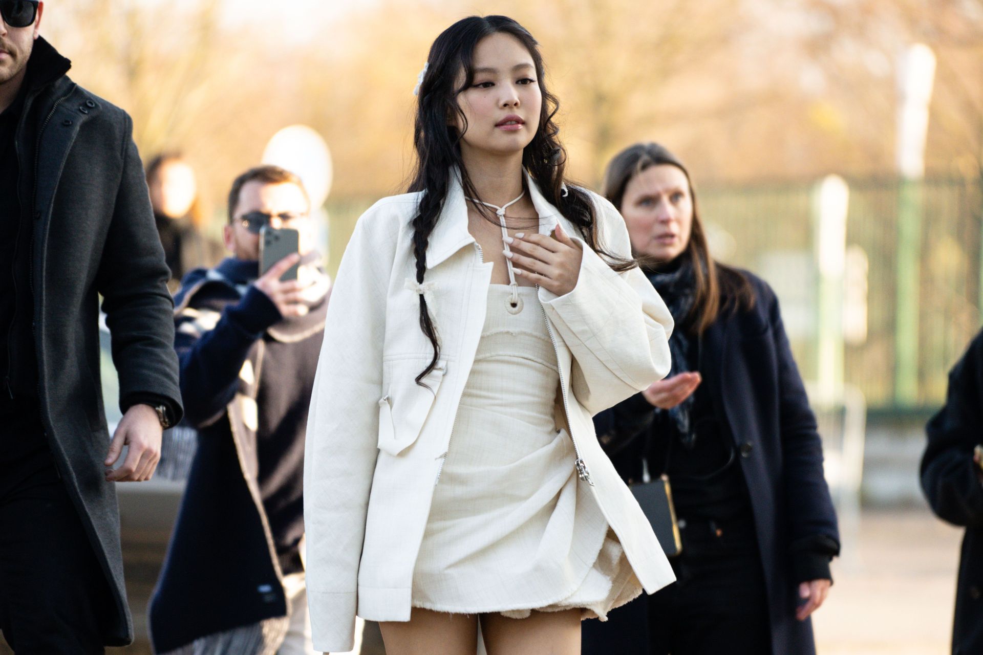 &quot;Le Raphia&quot; Jacquemus Show : Outside Arrivals At Le Bourget - Source: Getty