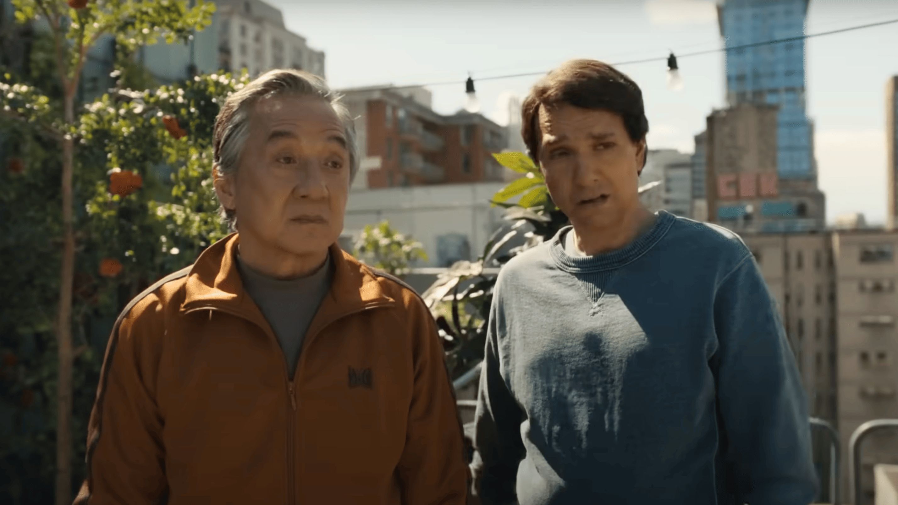 Ralph Macchio and Jackie Chan in Karate Kid: Legends (Image via YouTube/sonypictures)