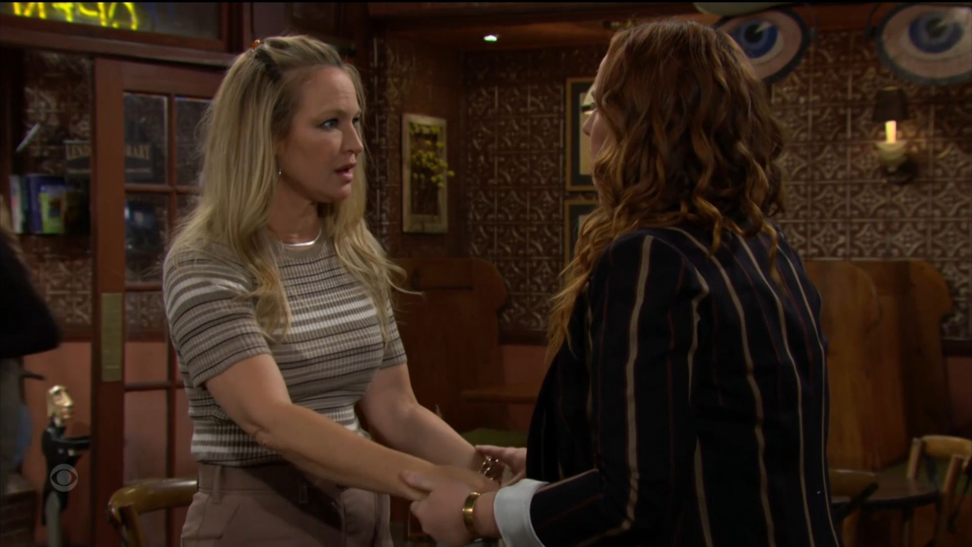 Sharon gave much-needed support to Mariah on The Young and the Restless l Image: CBS