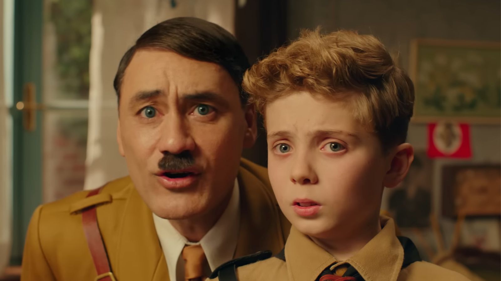 Still from Jojo Rabbit (Image via YouTube @/ Searchlight Pictures)