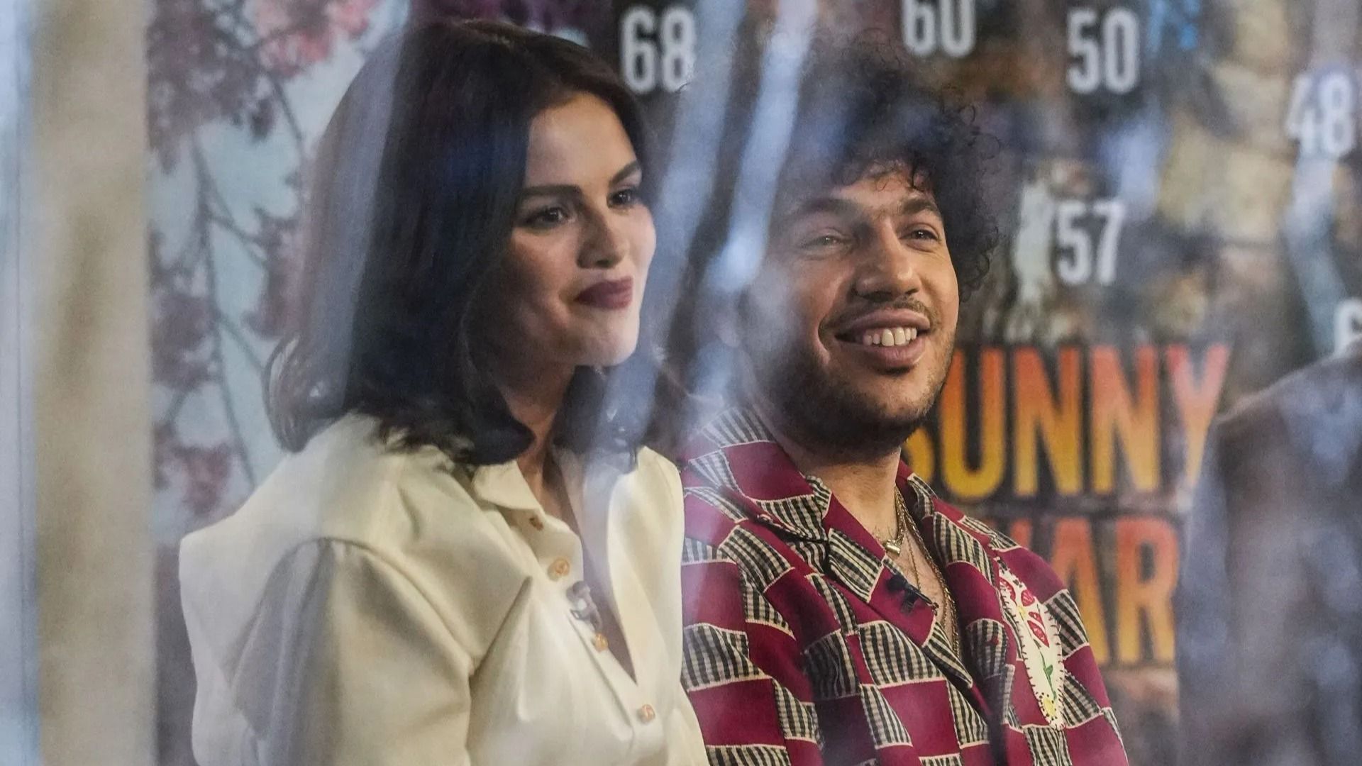 Benny Blanco and Selena Gomez are seen in New York City - Source: Getty