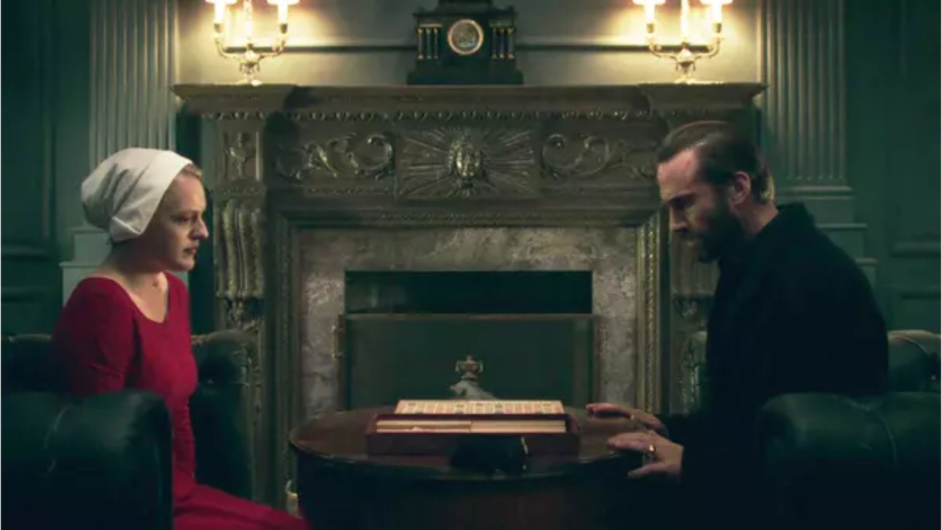 The symbolism of the red dresses completely changed over the seasons (Image via Hulu)
