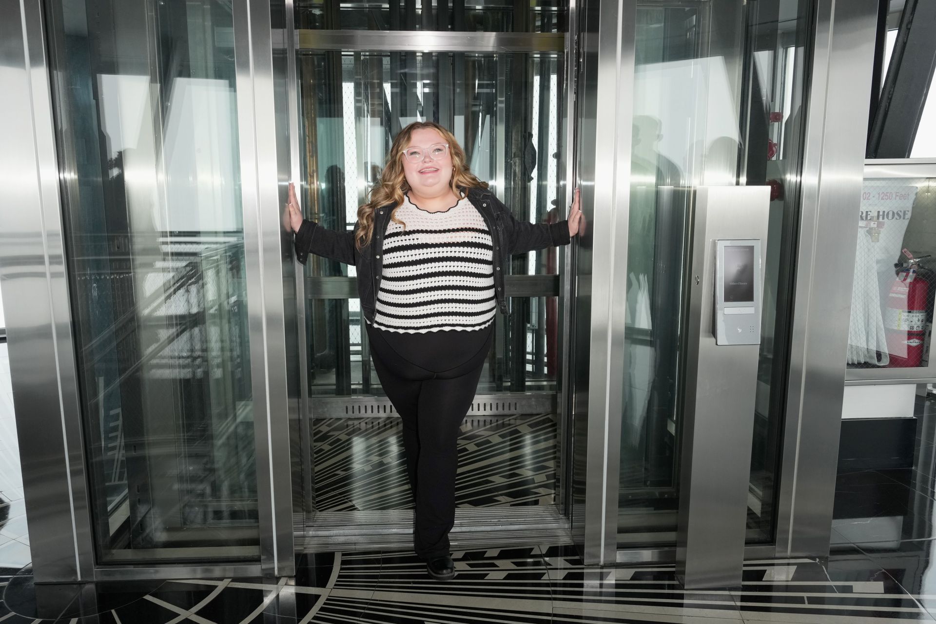 Alana Thompson Visits the Empire State Building - Source: Getty