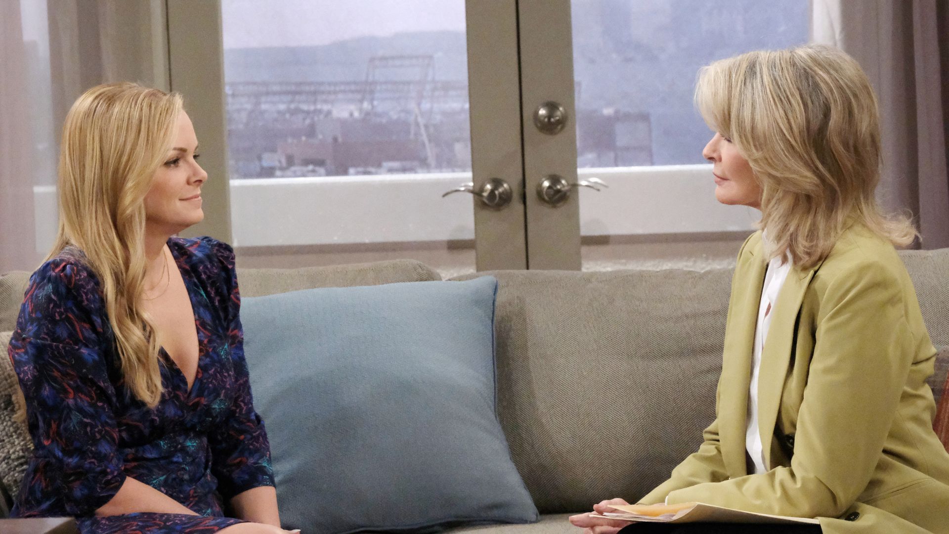 Marlena gives Belle some motherly advice | Image: Peacock