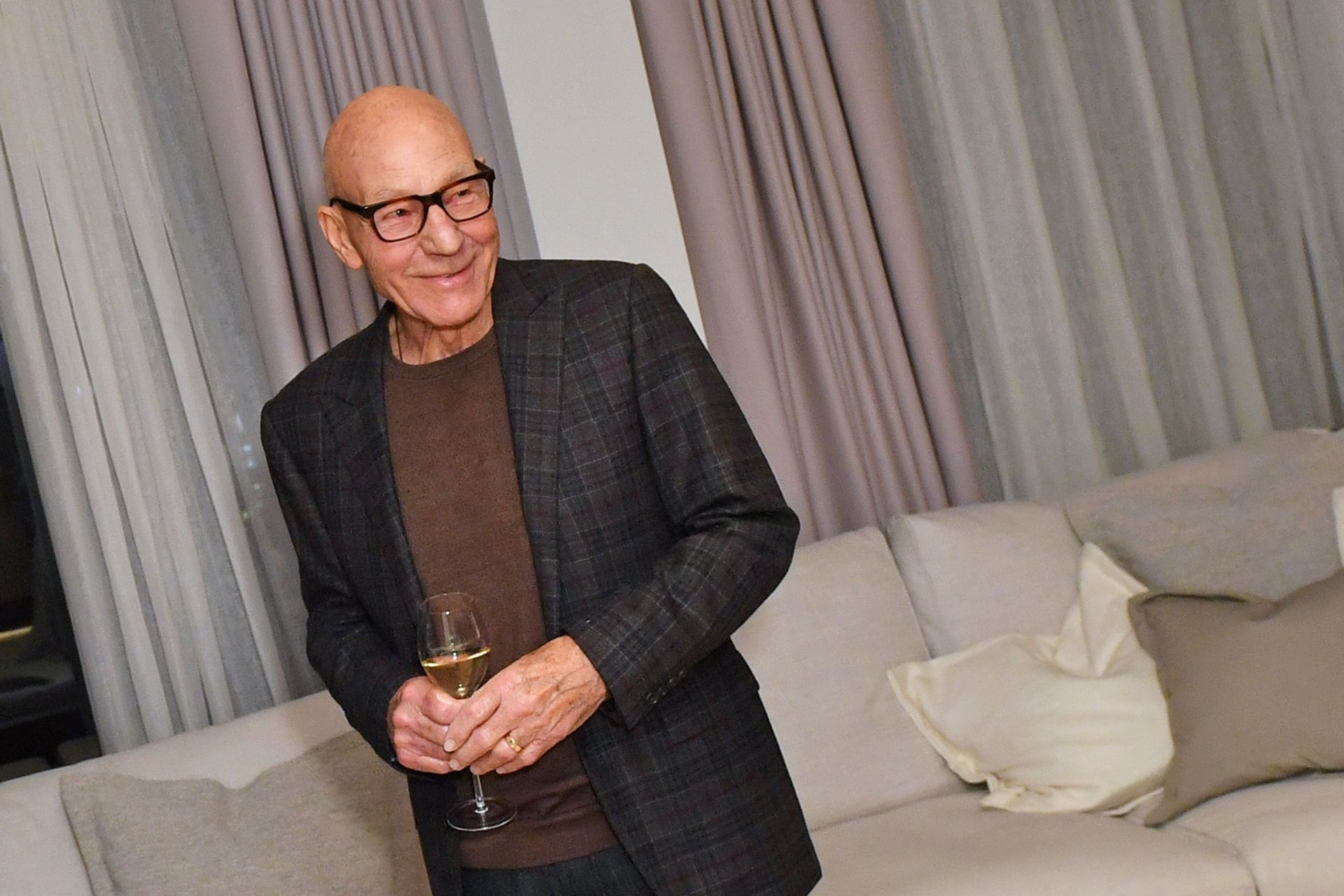 &quot;Making It So: A Memoir&quot; By Sir Patrick Stewart - Book Launch At 1 Hotel Mayfair - Source: Getty
