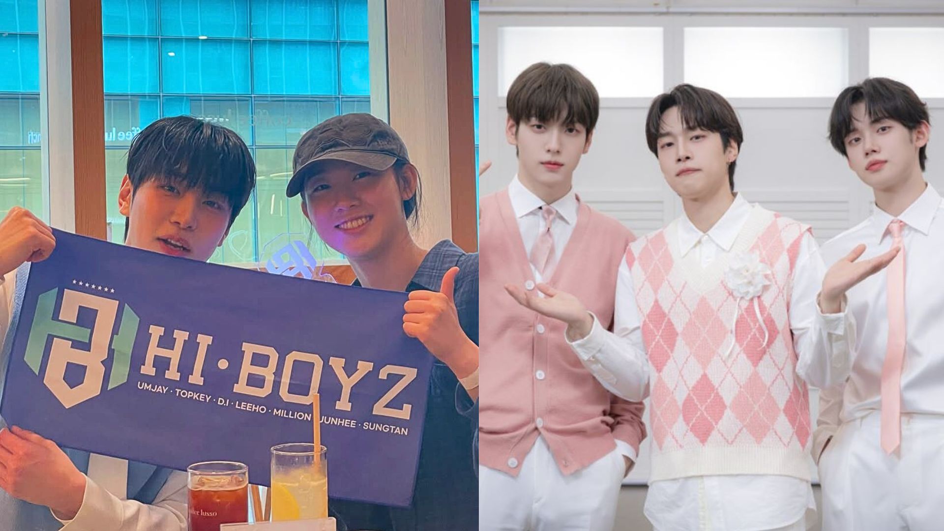 Resident Playbook co-stars support Hi-BOYZ on their M! Countdown debut (Images via Instagram/@residentplaybook_official)
