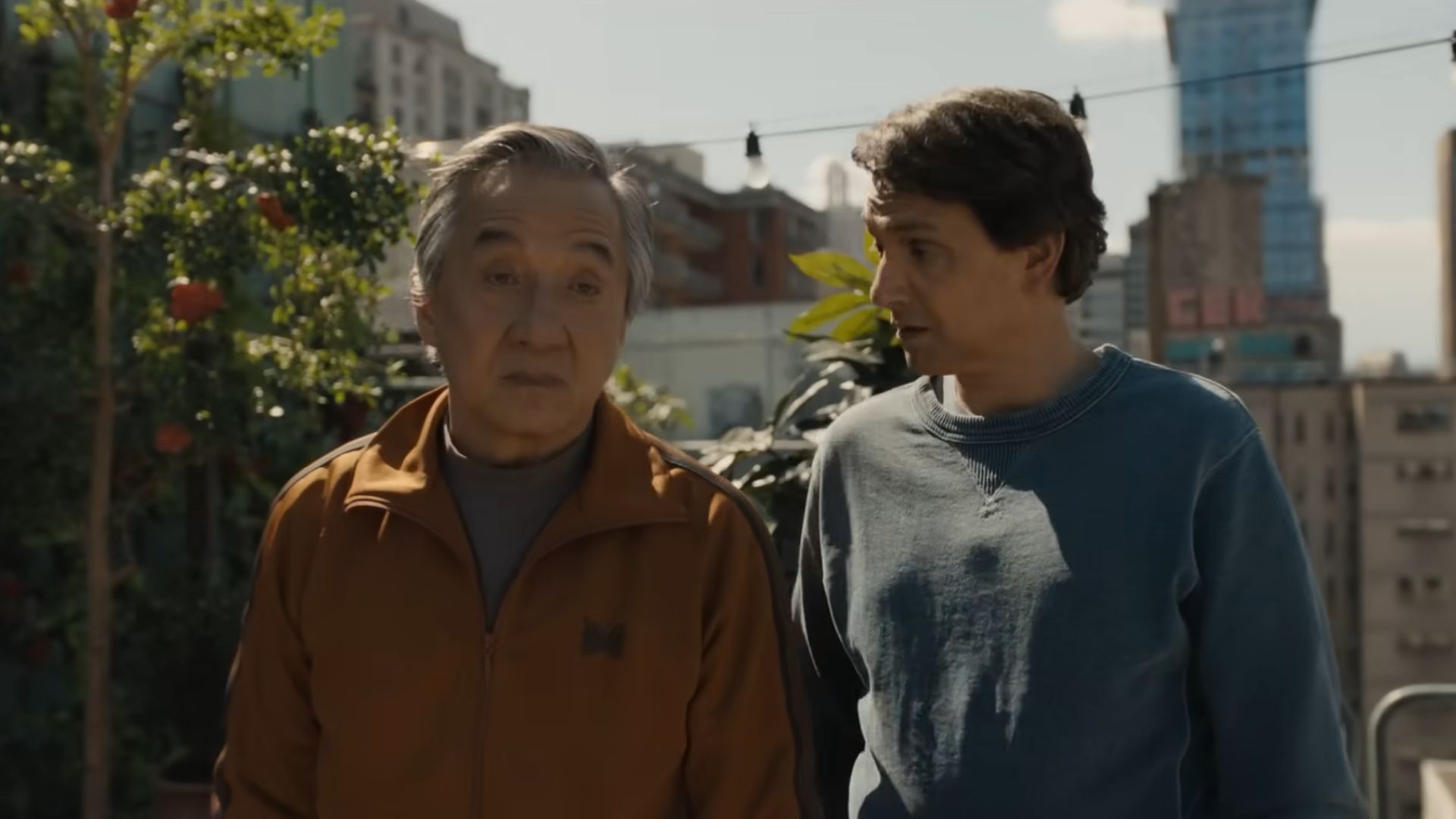Jackie Chan and Ralph Macchio in Karate Kid: Legends