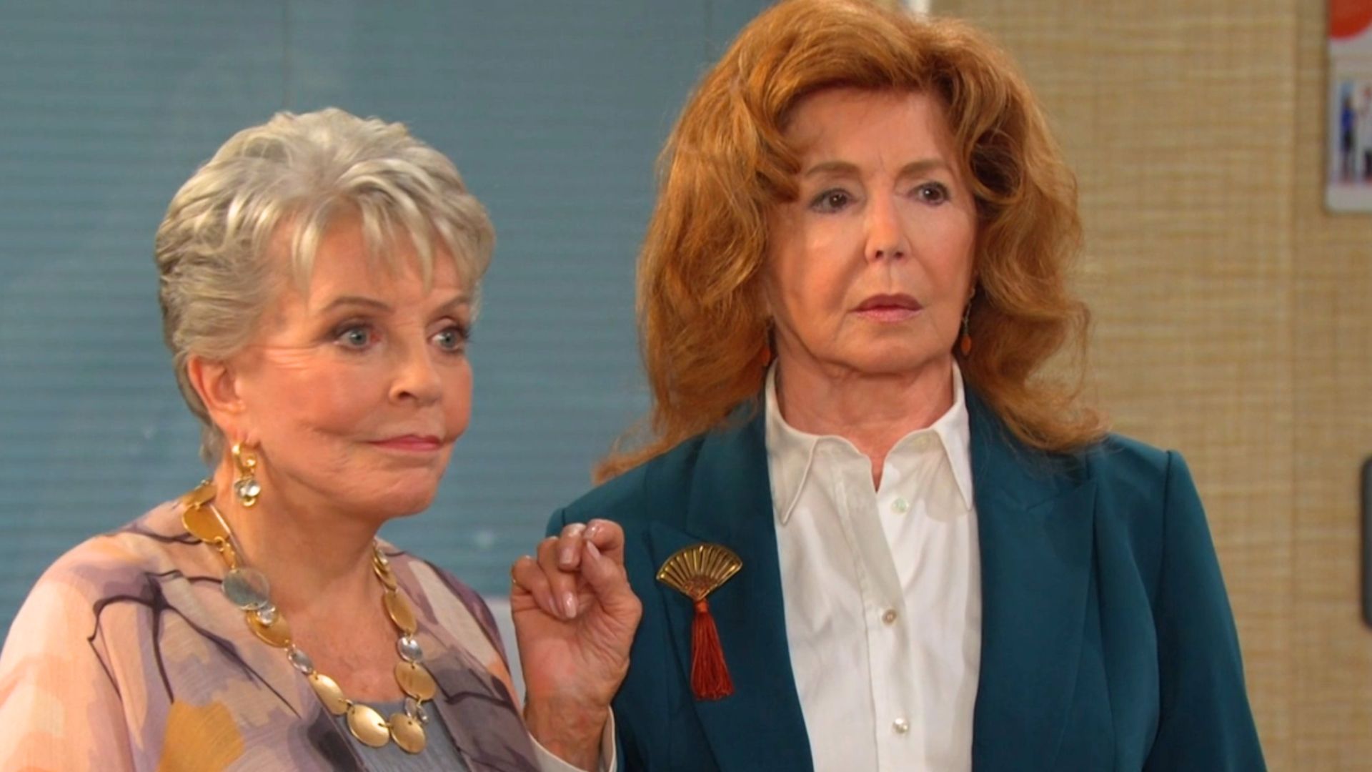 Days of our Lives&#039; Julie was delighted to see Xander be arrested | Image: Peacock