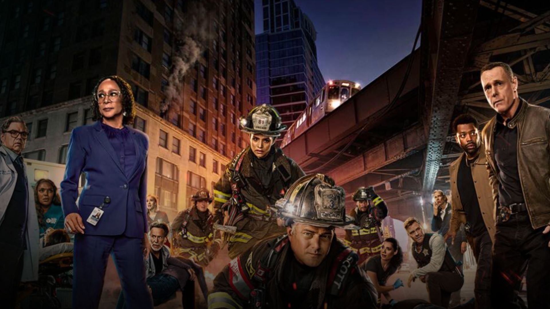Chicago Fire, Chicago Med, Chicago PD as One Chicago (Image via NBC)