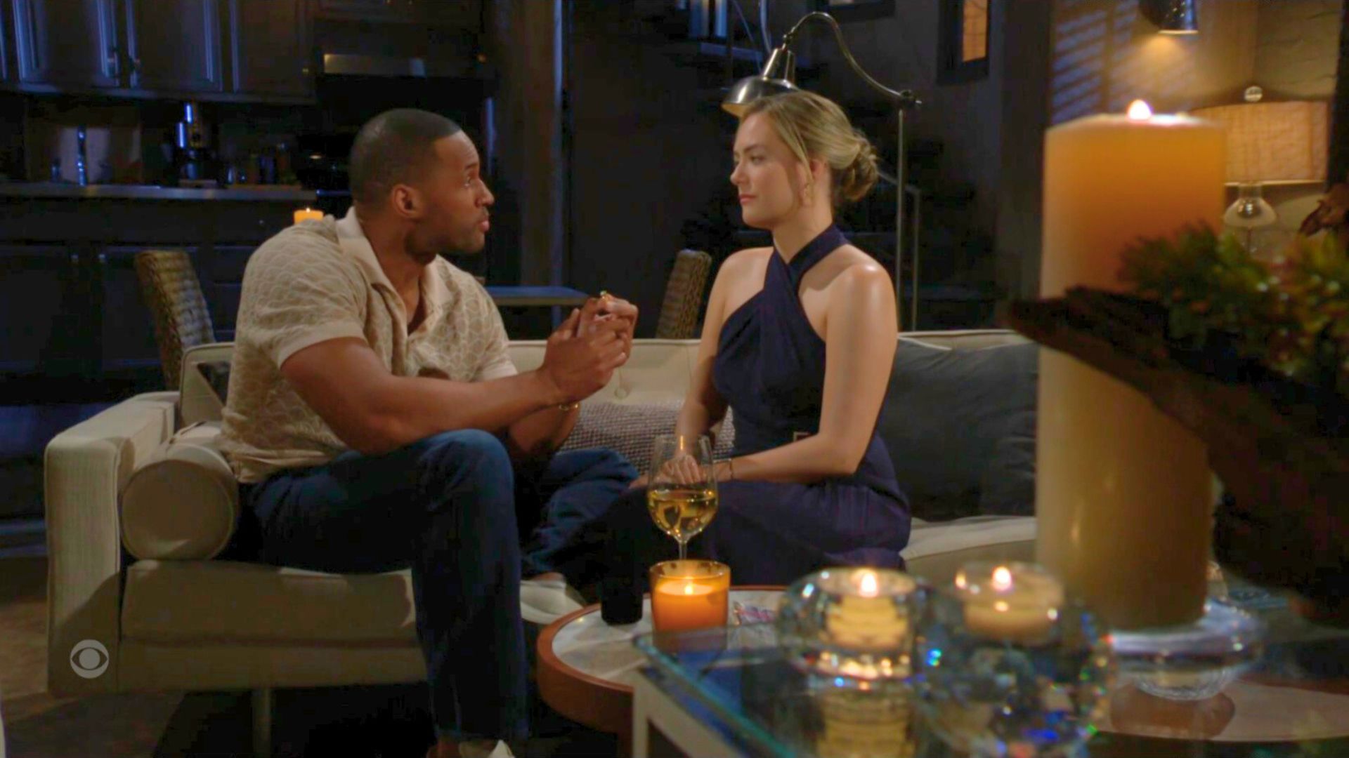 The Bold and the Beautiful: Carter proposes to Hope | Image: CBS