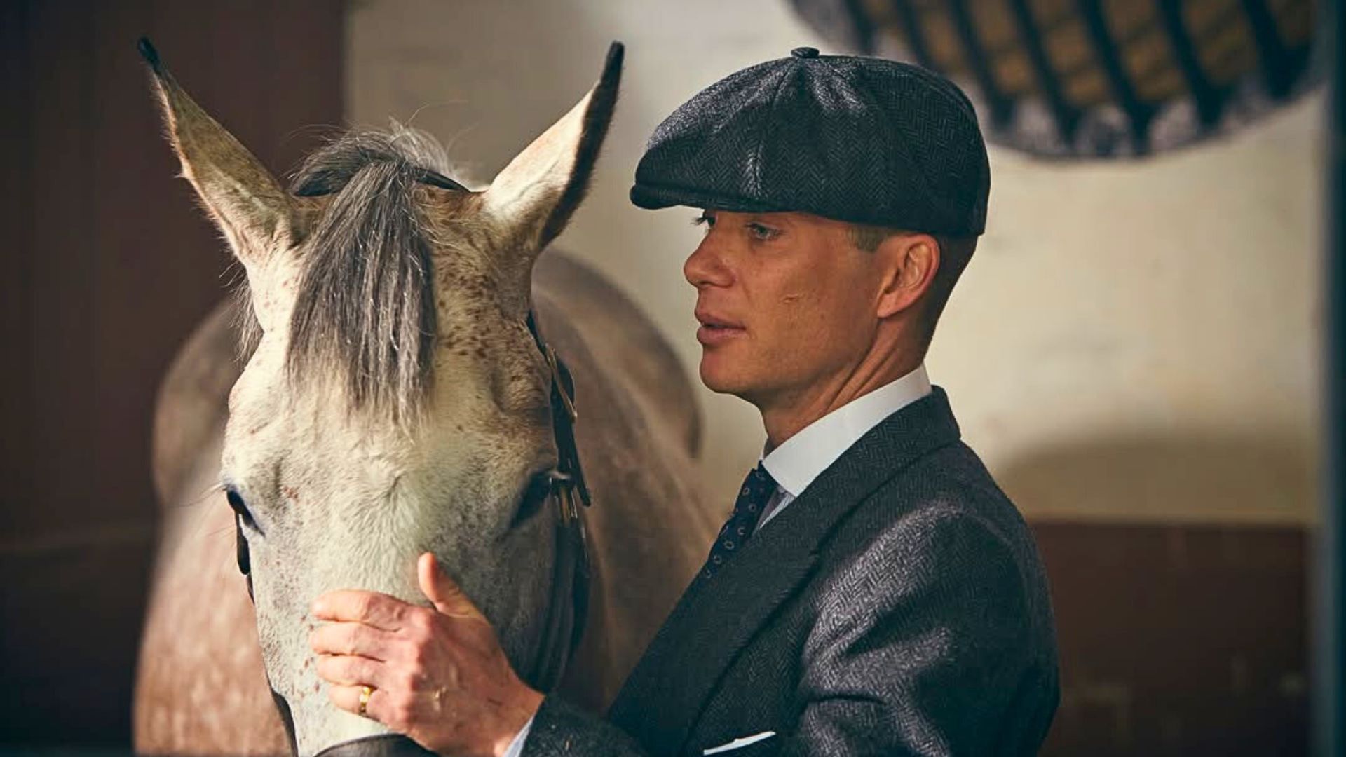 Tommy Shelby in Peaky Blinders (Image via Instagram/@peakyblindersofficial)