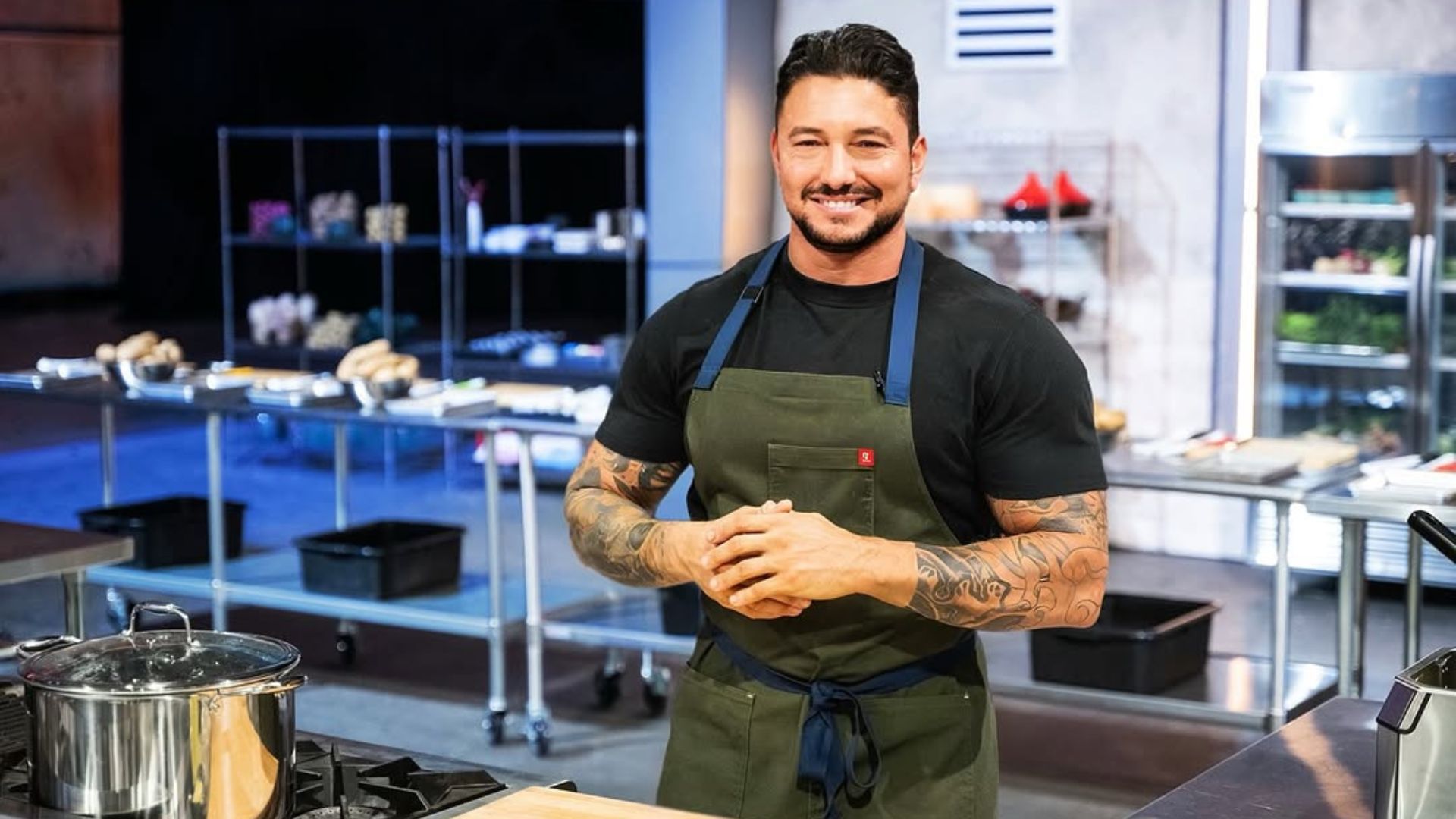 Gabe Bertaccini on 24 in 24: Last Chef Standing (Image via Instagram/ @ foodnetwork)