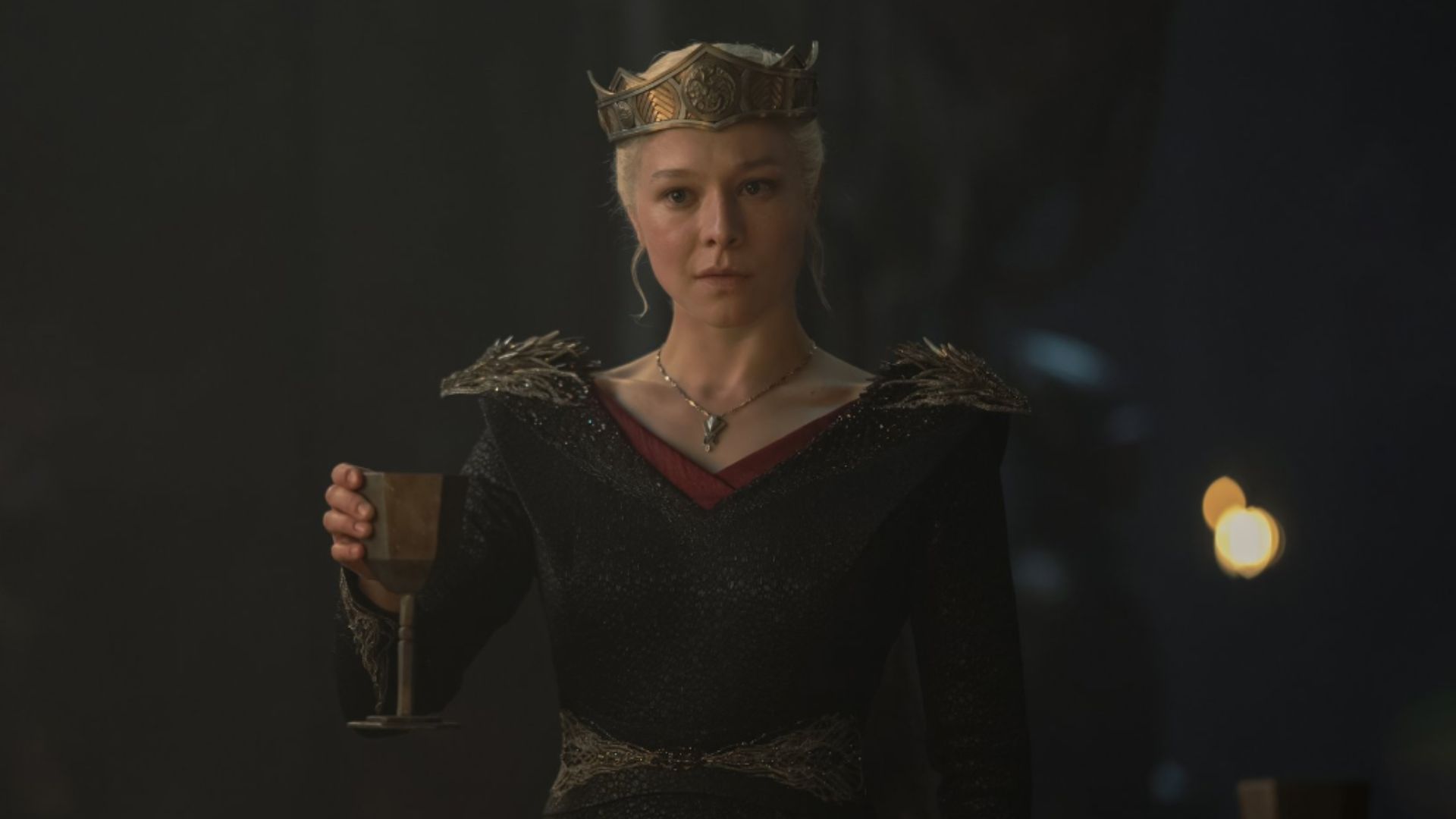 Queen Rhaenyra Targaryen (Sccreenshot from a post on X/@HouseofDragon)