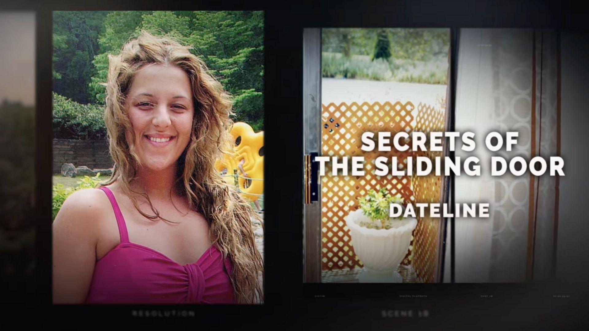 NBC&rsquo;s Dateline episode titled &lsquo;Secrets of the Sliding Door&rsquo; (Image via YouTube/Dateline NBC)