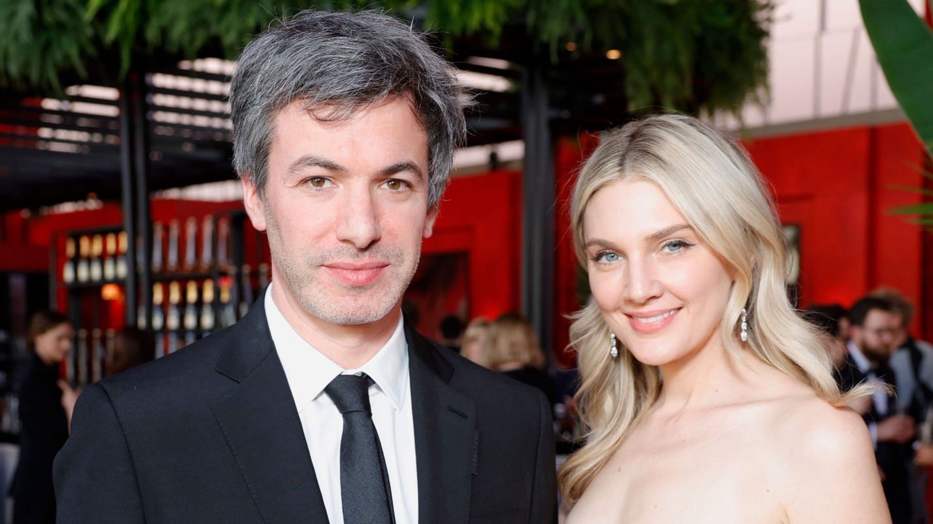 Nathan Fielder and Amber Schaefer attend the 2024 Vanity Fair Oscar Party - Dinner - Source: Getty