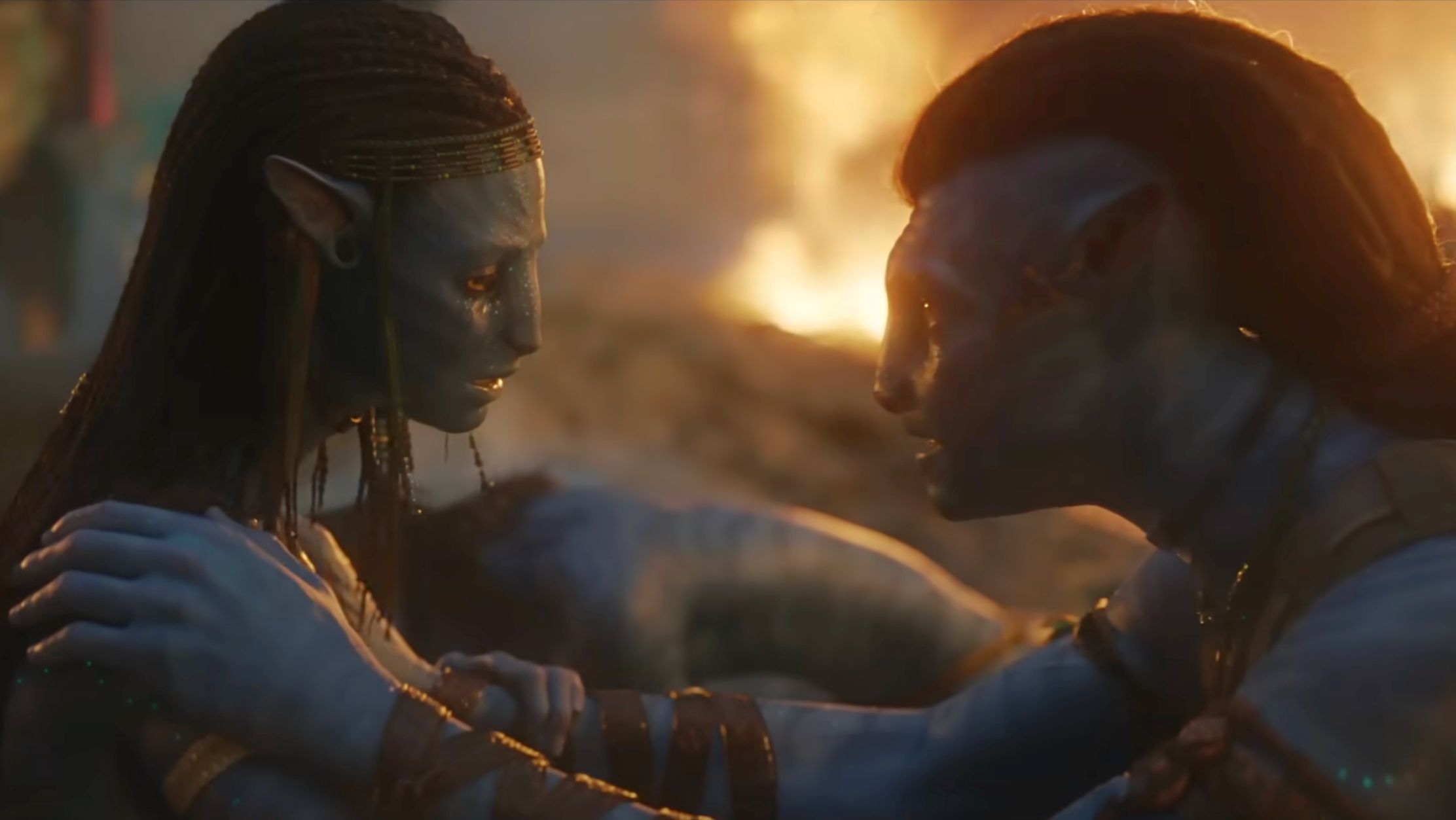 A still from the Avatar: The Way of Water trailer (Image via YouTube/@AvatarOfficial)