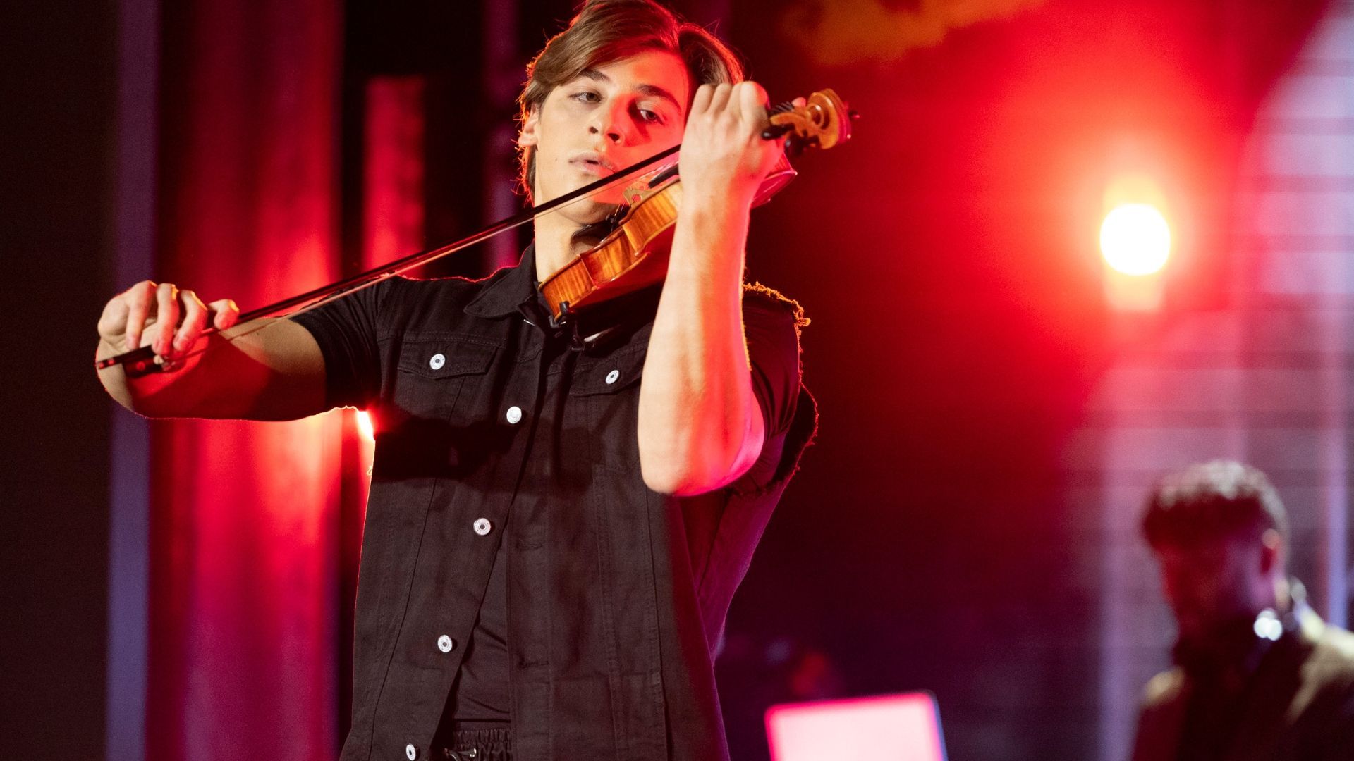 Gio and his violin are now beloved by all | Image: ABC