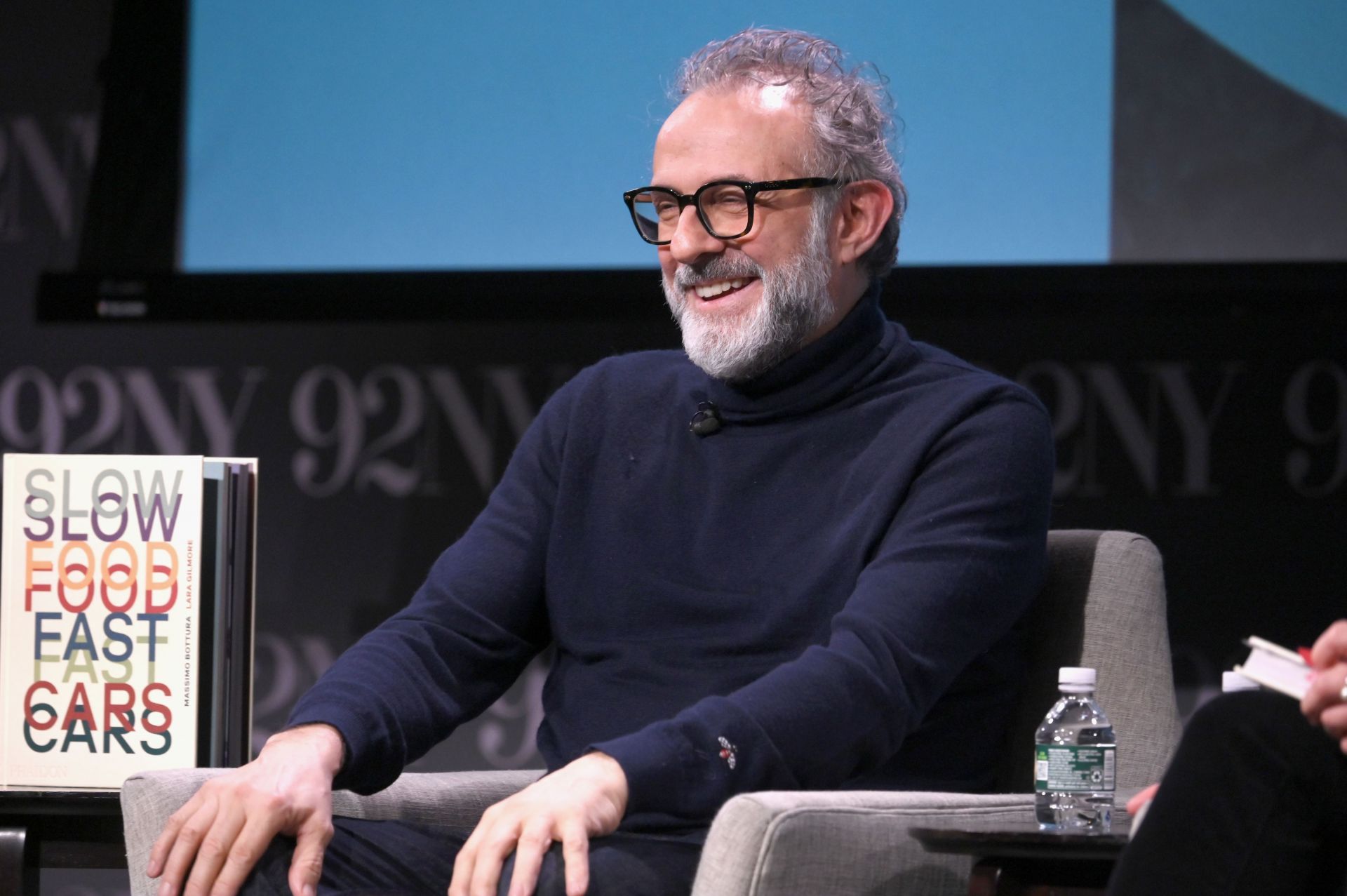 Slow Food, Fast Cars: Massimo Bottura and Lara Gilmore in Conversation with Ruth Reichl - Source: Getty