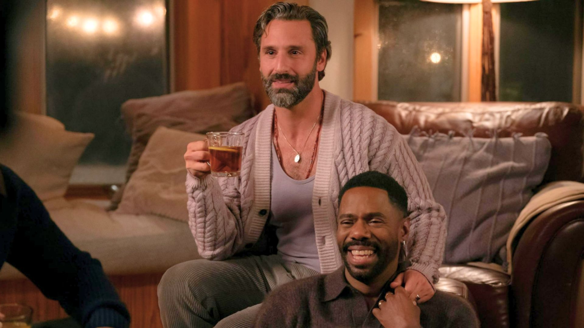 Colman Domingo and Marco Calvani in The Four Seasons (Image via Netflix)