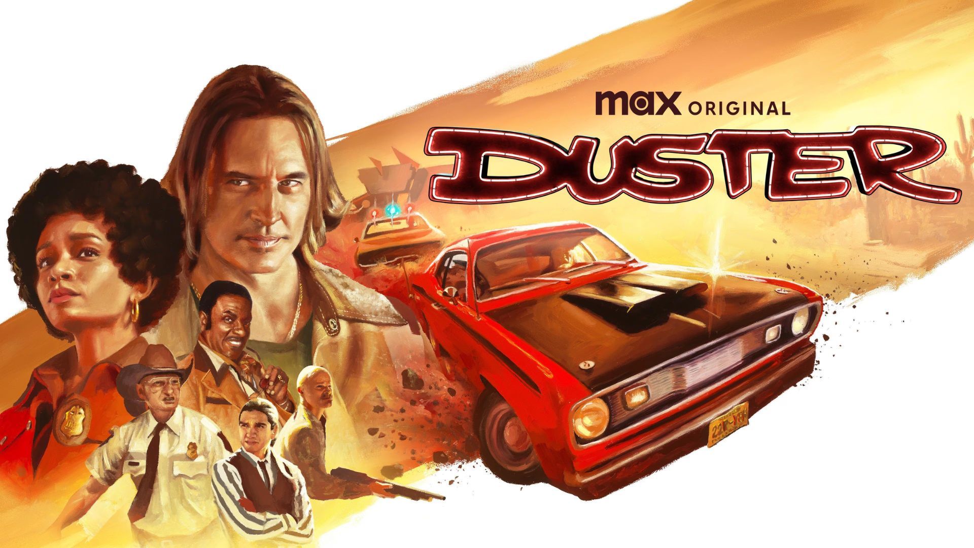 Promotional poster for Duster | Image via MAX
