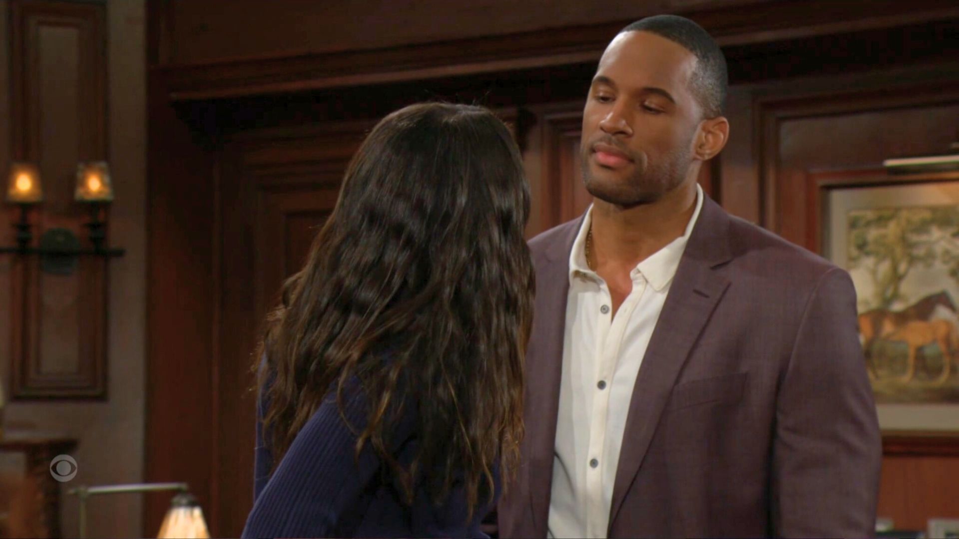 Daphne tries to seduce Carter again on The Bold and the Beautiful | Image: CBS