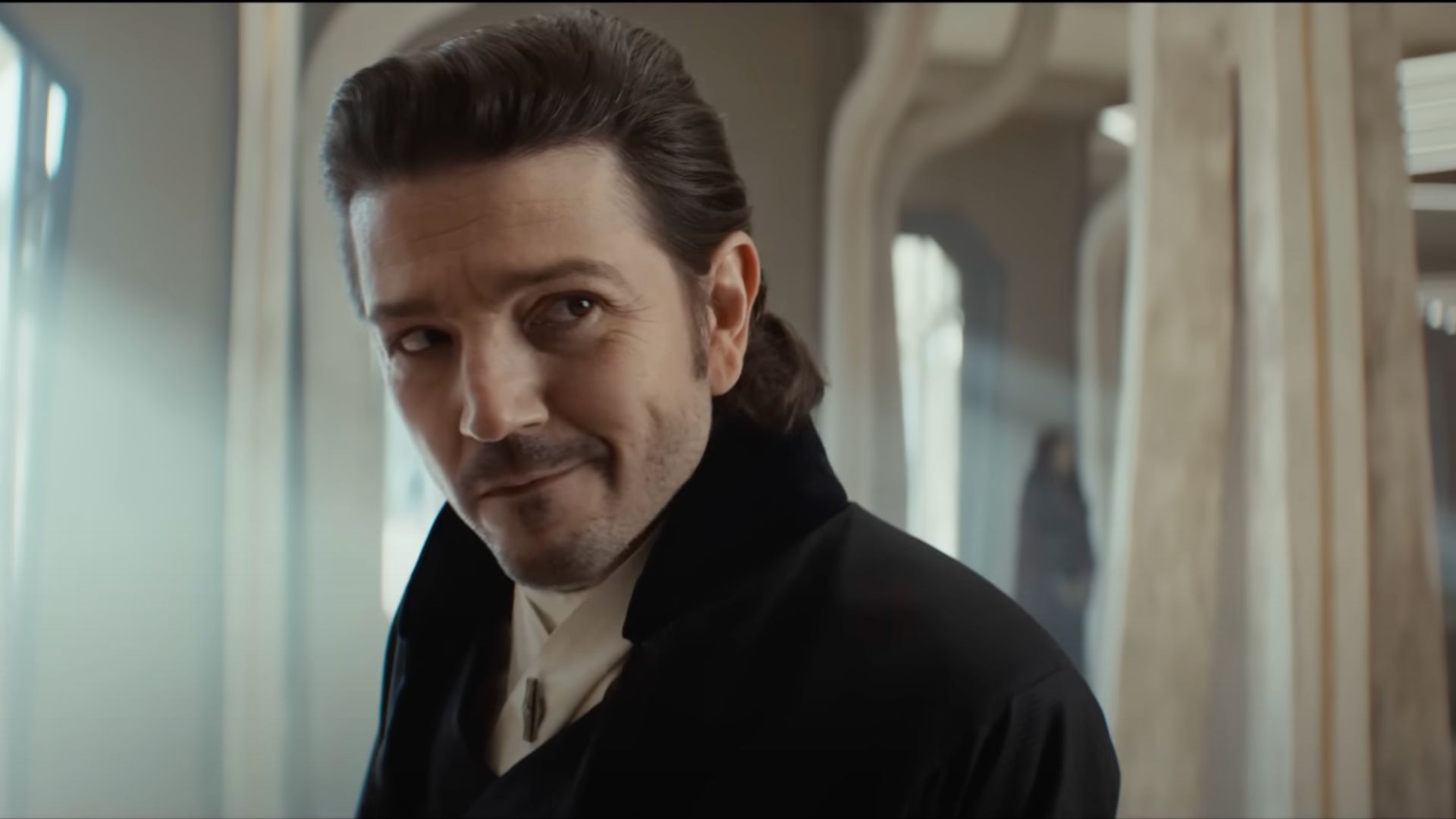 Diego Luna as Cassian Andor (Image via YouTube/Star Wars)