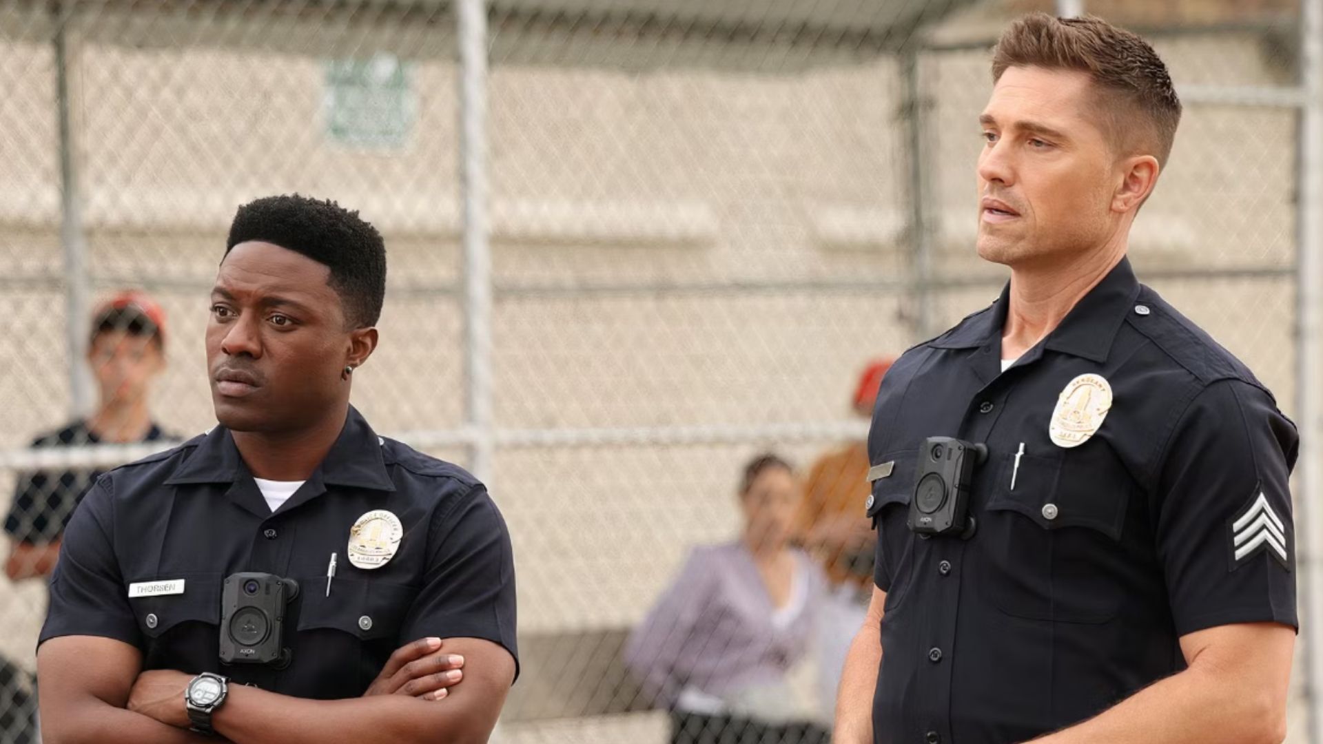 Aaron Thorsen and Tim Bradford (Image via ABC)