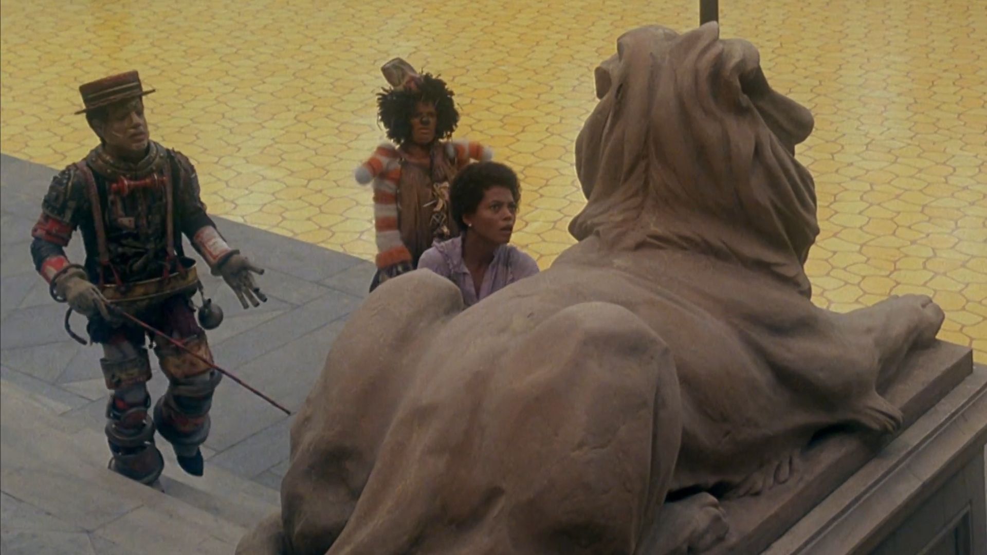 Diana Ross, Michael Jackson, and Nipsey Russell in The Wiz | Image: YouTube