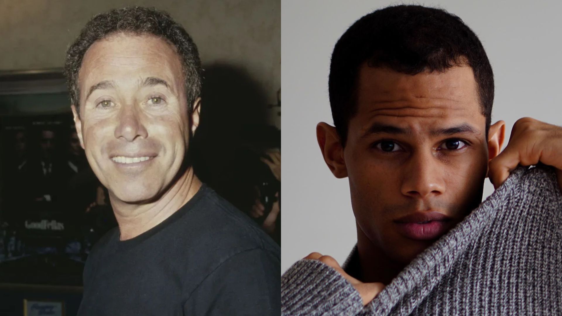 David Geffen (L) and David Armstrong (R) (Image via Getty and Instagram/@donovan_michaels)