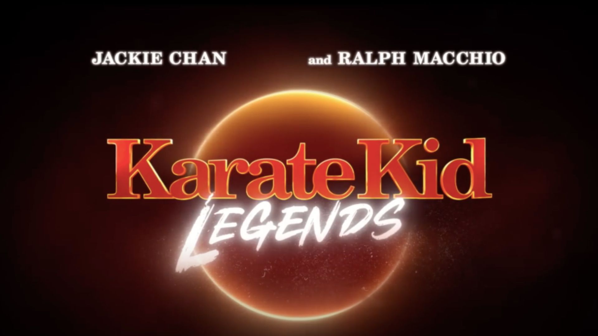 The title card of Karate Kid: Legends