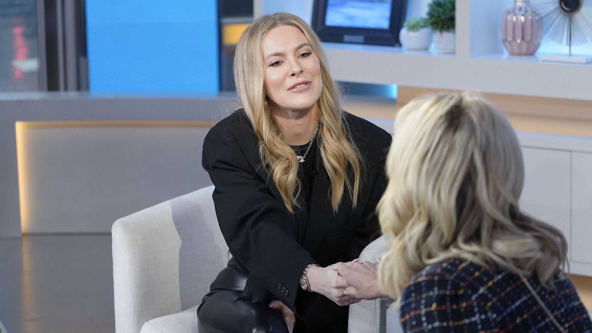 Leah McSweeney Visits &quot;Fox &amp; Friends&quot; - Source: Getty