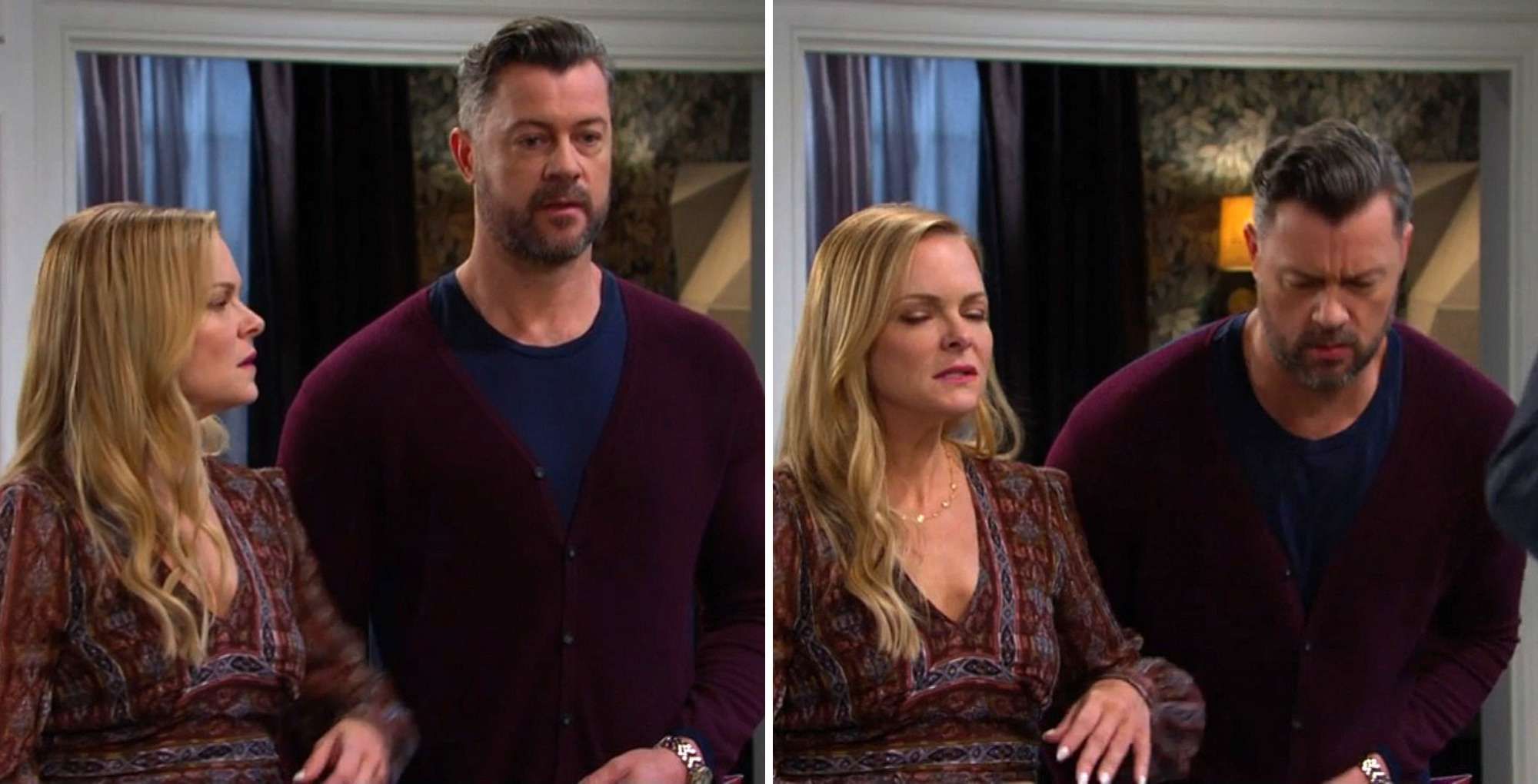 Days of Our Lives&#039; Belle and EJ. | Image Source: Peacock