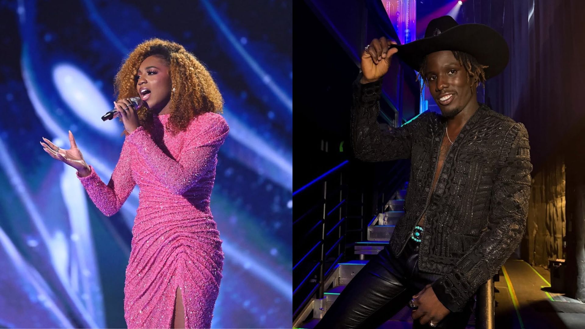 Gabby and Jamal from American Idol Season 23 | Image via Instagram/ @gabbysamonemusic @officialjamalroberts