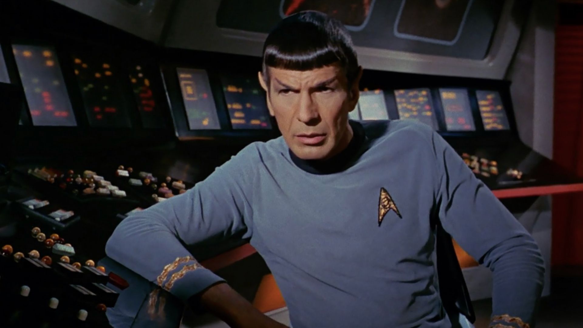 Mr. Spock played by Leonard Nimoy in Star Trek (Image via X/ Paramount Plus)