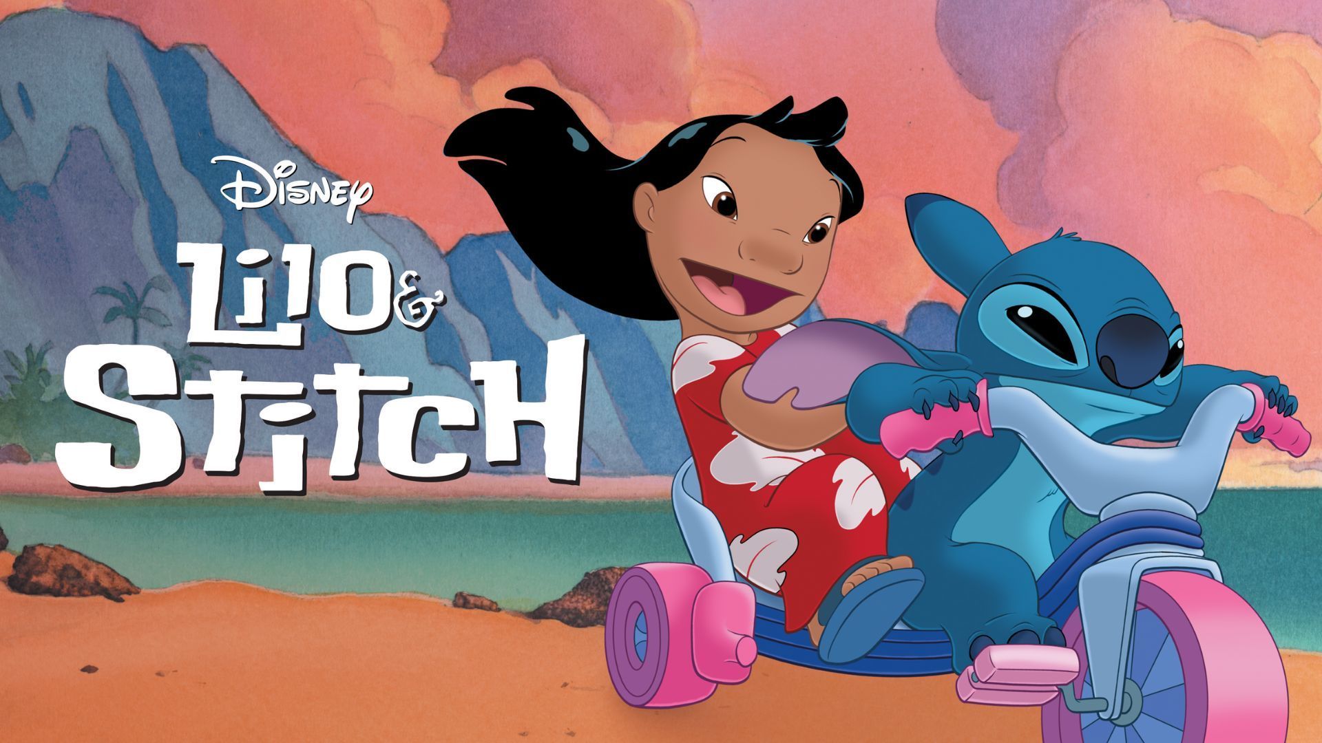 Lilo having fun with Stitch | Image via Disney +