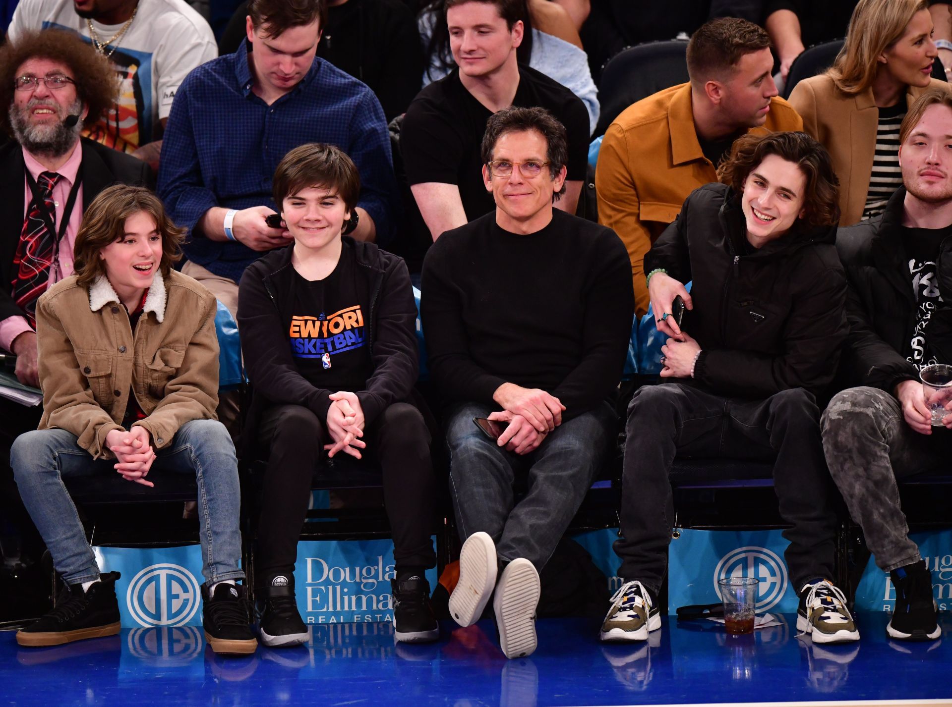 Celebrities Attend Toronto Raptors v New York Knicks Game - Source: Getty