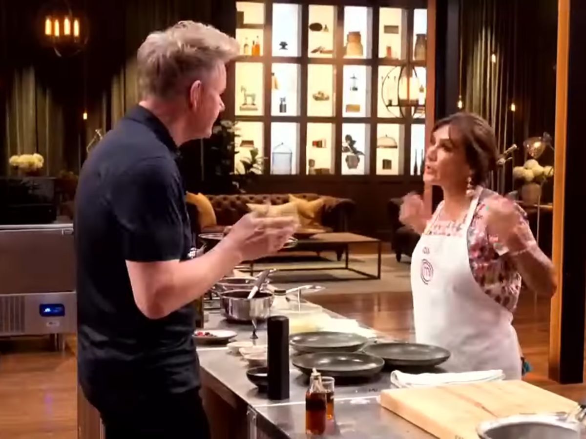 Gordon Ramsay in MasterChef premiere. Image via Youtube /@FOX Carolina News